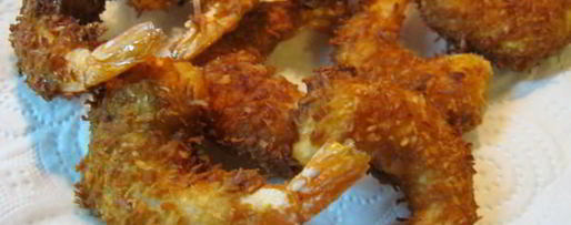 Шаг 3: креветок кокосовых с острым джемом