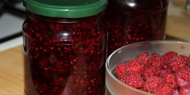Рецепт малинового джема