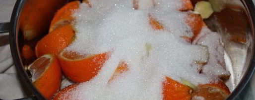 Шаг 4: мандаринова-имбирного джем