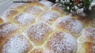 Рецепт Немецких бухтелей с джемом