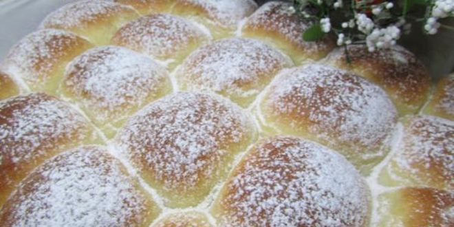 Рецепт немецких бухтелей с джемом