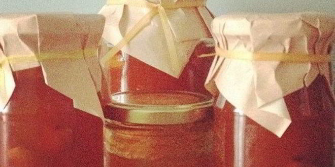 Рецепт персикового джема с миндалем и лимоном