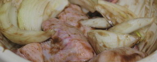 Шаг 3: пикантных куриных крылышек в маринаде барбекю с джемом глинтвейн