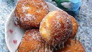 Рецепт Пончиков с джемом Berliner