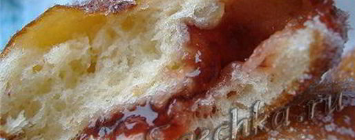 Шаг 4: пончиков с джемом berliner