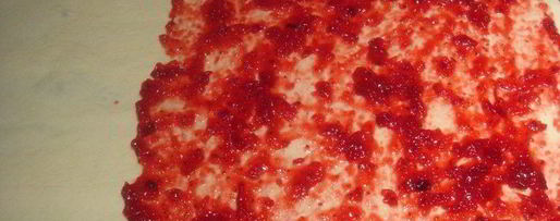 Шаг 5: постных булочек с клюквенным джемом