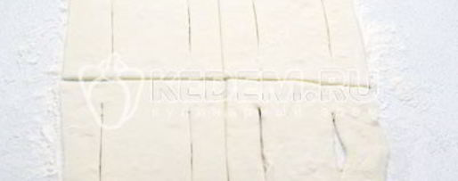 Шаг 2: расстегаев с черничным джемом