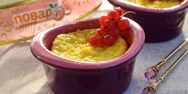 Рецепт рисового пудинга с джемом