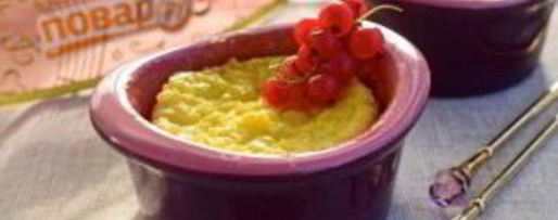 Шаг 4: рисового пудинга с джемом