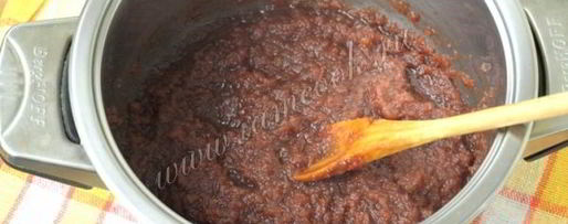 Шаг 6: шоколадна-яблочного джем