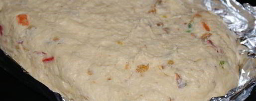 Шаг 3: штоллена с апельсиновым джемом