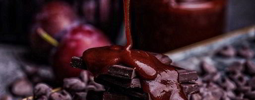 Шаг 10: сливового джема-соуса с горьким шоколадом