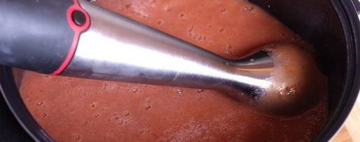 Шаг 2: сливового джема-соуса с горьким шоколадом