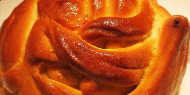 Рецепт слоеных булочек с малиновым джемом