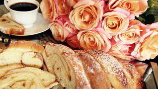 Рецепт Творожной косы с джемом