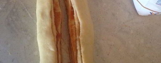 Шаг 6: творожной косы с джемом