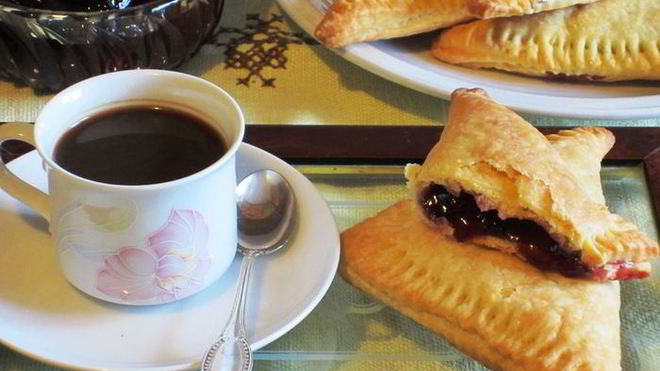 Рецепт Творожных треугольников с джемом