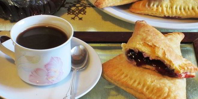 Рецепт творожных треугольников с джемом