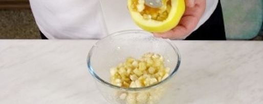 Шаг 1: запеченных яблок с бананом и абрикосовым джемом