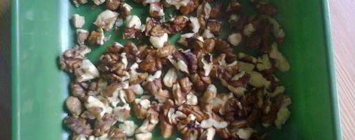 Шаг 1: грецких орехов с медом