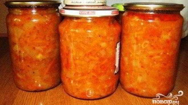 Рецепт Кабачков с майонезом на зиму