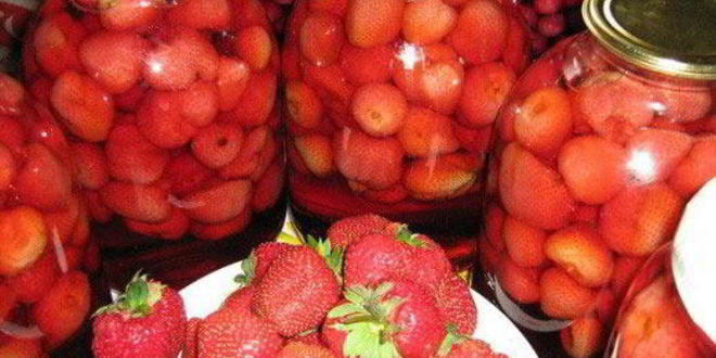 Рецепт клубники на зиму без стерилизации