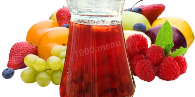 Рецепт ассорти компот из замороженных ягод