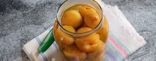 Шаг 6: компота из абрикосов с косточками на зиму