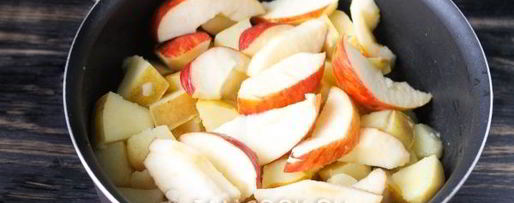 Шаг 3: компота из айвы и яблок на зиму