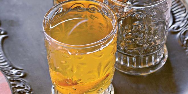 Рецепт компота из айвы с геранью