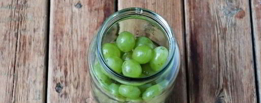 Шаг 7: компот из белого винограда на зиму