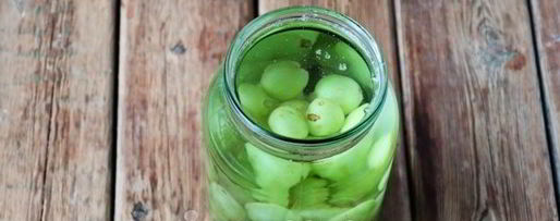 Шаг 8: компот из белого винограда на зиму