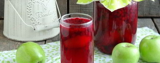 Шаг 11: компота из брусники с яблоками на зиму