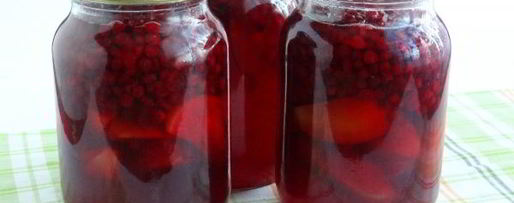 Шаг 9: компота из брусники с яблоками на зиму