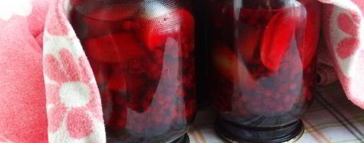 Шаг 10: компота из брусники с яблоками на зиму