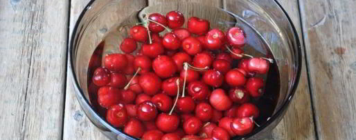 Шаг 5: компота из черешни без косточек на зиму