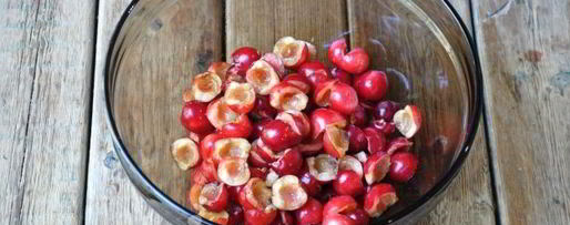 Шаг 6: компота из черешни без косточек на зиму