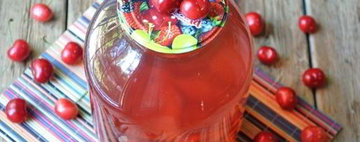 Шаг 13: компота из черешни без косточек на зиму