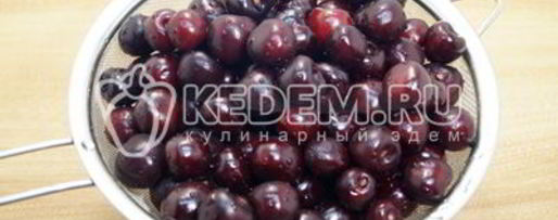 Шаг 1: компота из черешни на зиму