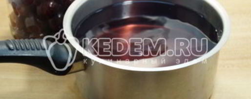 Шаг 6: компота из черешни на зиму