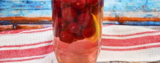 Шаг 14: компота из черешни с лимоном на зиму