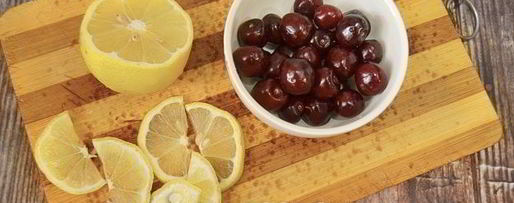 Шаг 8: компота из черешни с лимоном на зиму