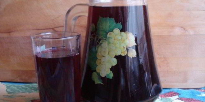 Рецепт компота из черники