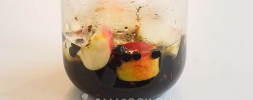 Шаг 5: компота из черноплодки с яблоками на зиму