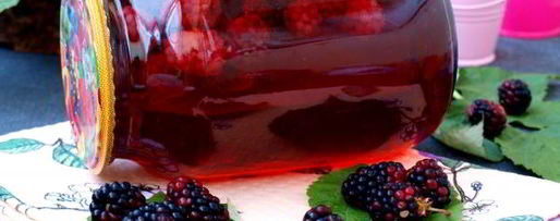 Шаг 7: компота из ежевики на зиму