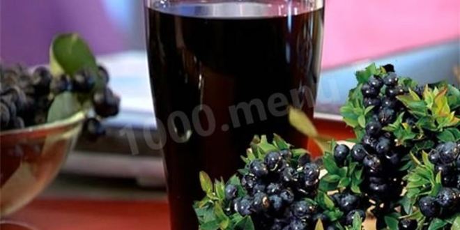 Рецепт компота из голубики на зиму