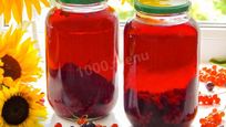 Рецепт Компота из красной и черной смородины