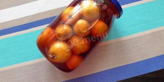 Рецепт компота из ранеток и сливы