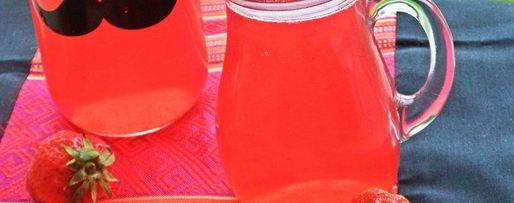 Шаг 6: компота из ревеня и лесной малины