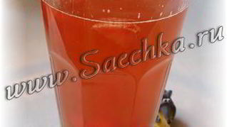 Рецепт Компота из ревеня